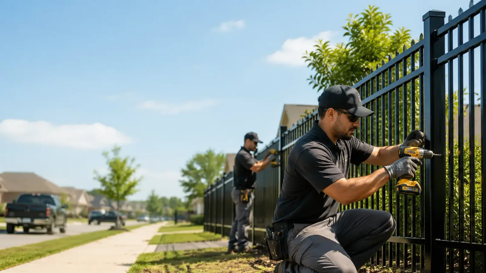 Metal Fence Installation in Evergreen, AL